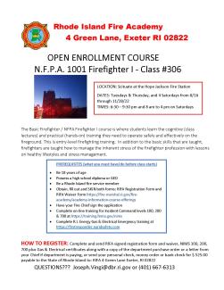 firefighter 1 flyer